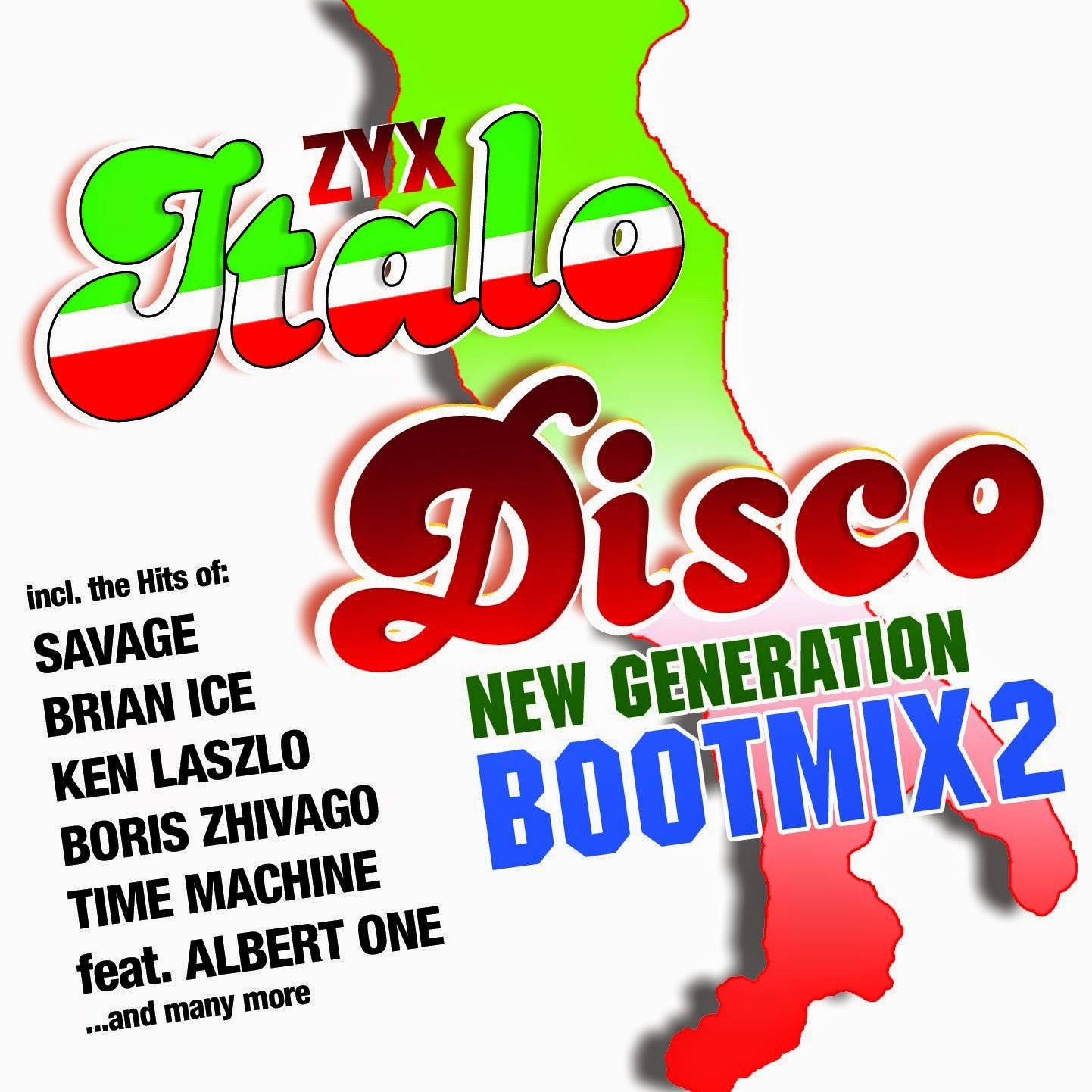zyx italo disco new generation bootmix 2-CD